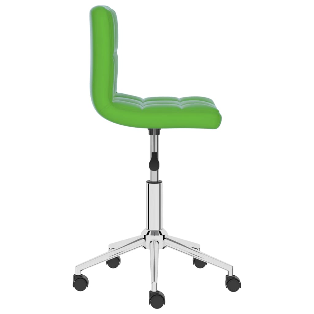 Bürostuhl Drehbar Grün Kunstleder