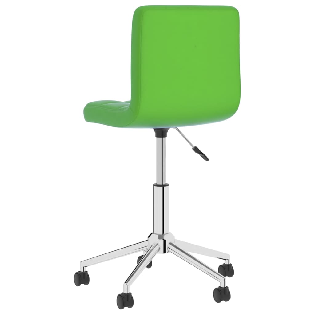 Bürostuhl Drehbar Grün Kunstleder