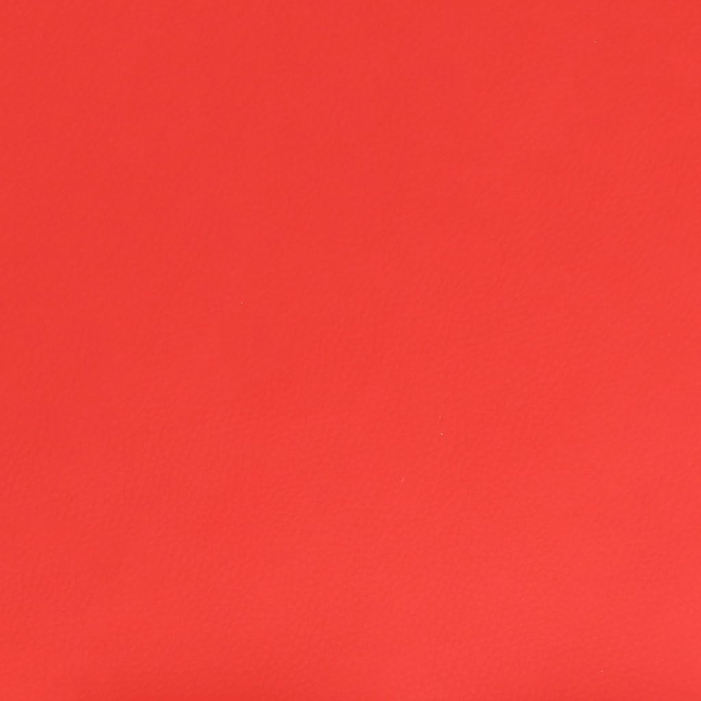 Bürostuhl Drehbar Rot Kunstleder