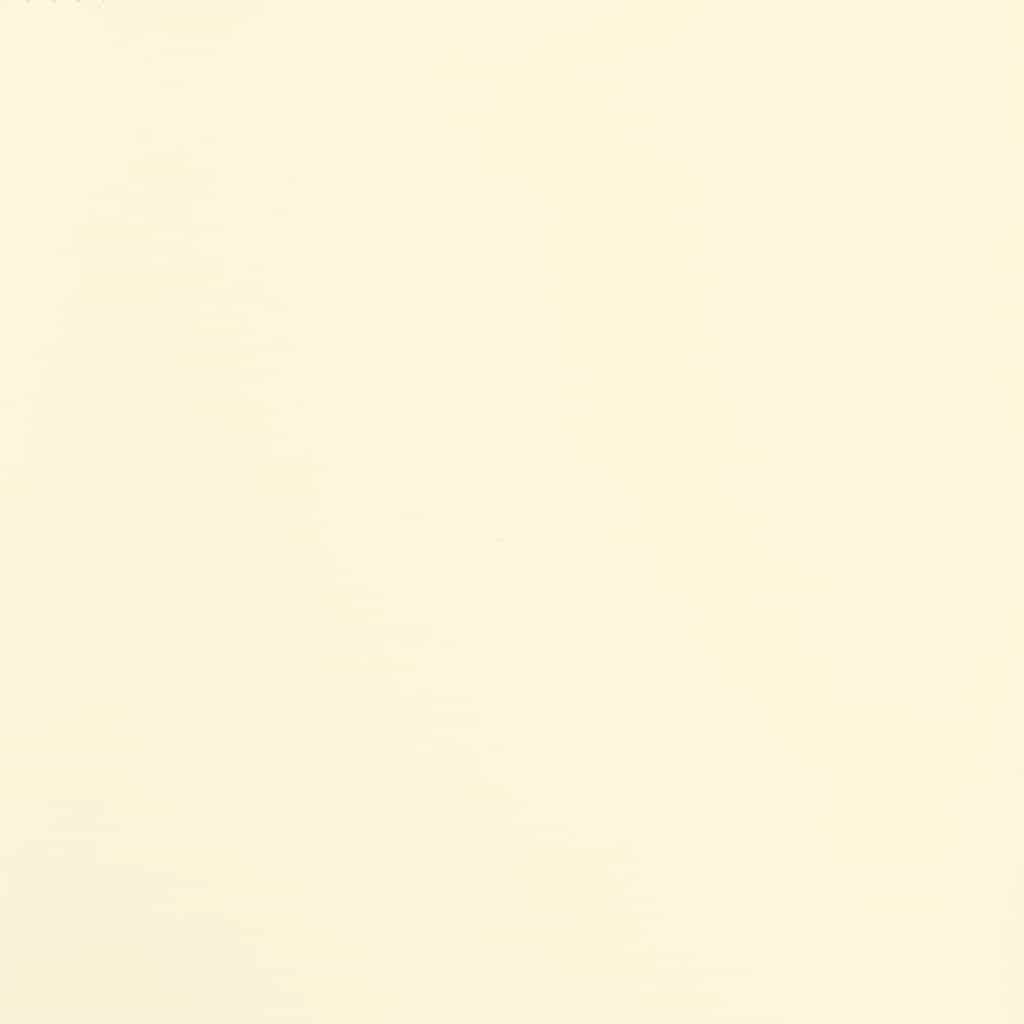 Barhocker 2 Stk. Creme Kunstleder