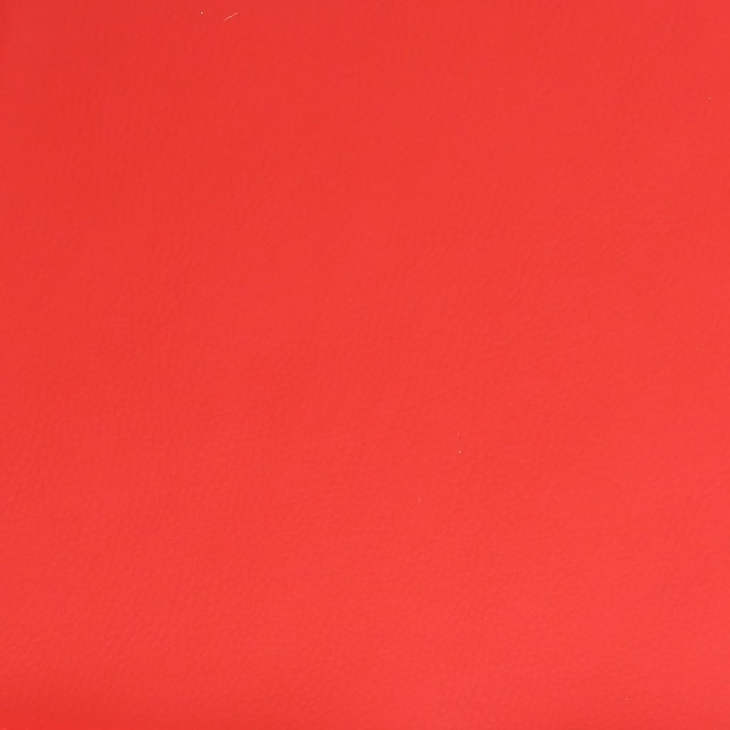 Bürostuhl Drehbar Rot Kunstleder