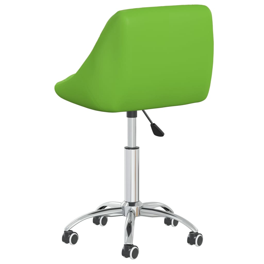 Bürostuhl Drehbar Grün Kunstleder