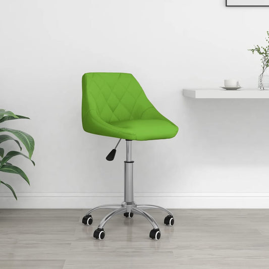 Bürostuhl Drehbar Grün Kunstleder