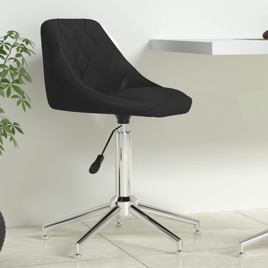 Bürostuhl Drehbar Schwarz Kunstleder