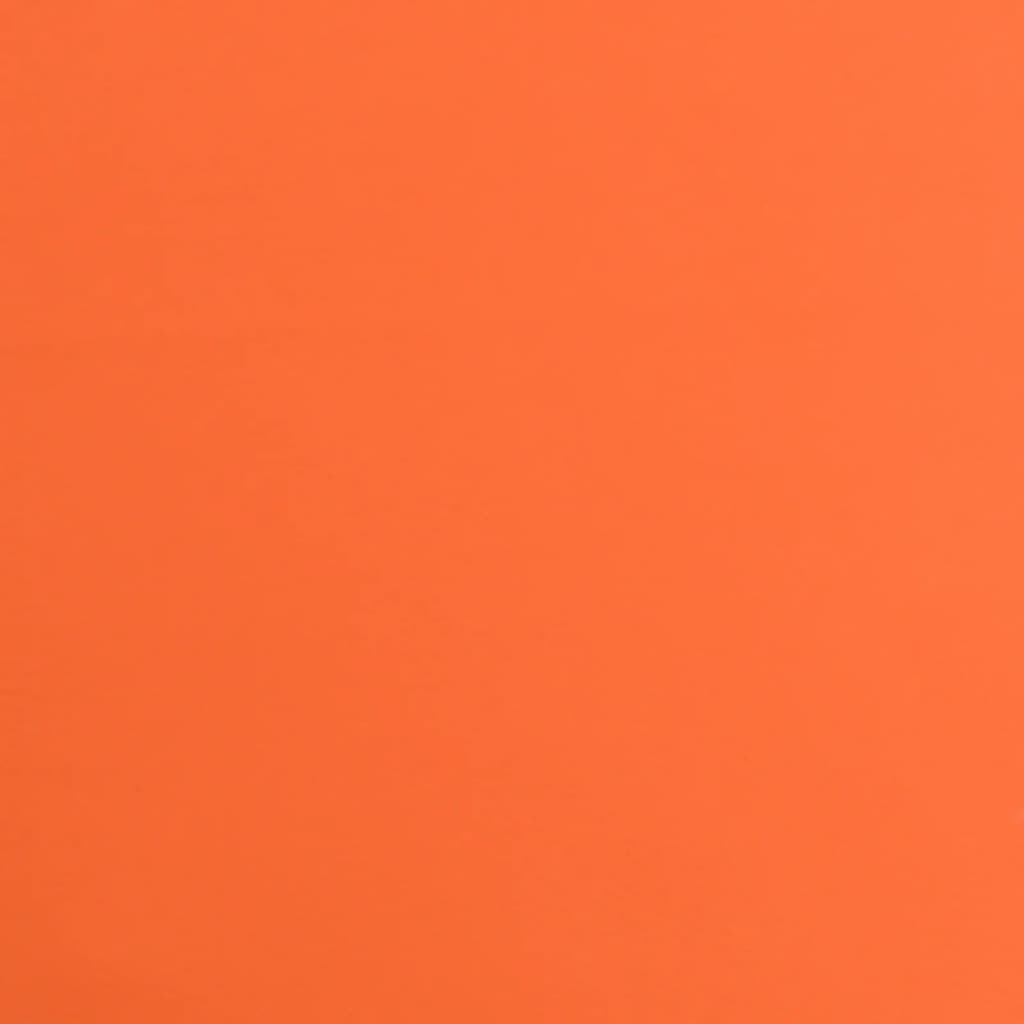 Bürostuhl Drehbar Orange Kunstleder