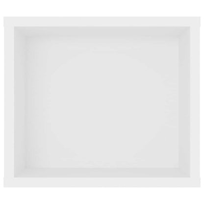 TV-Hängeschrank Weiß 100x30x26,5 cm Holzwerkstoff