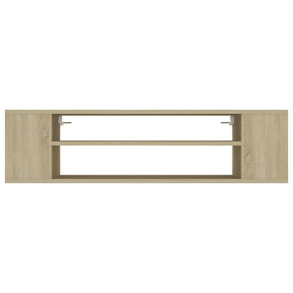 TV-Hängeschrank Sonoma-Eiche 100x30x26,5 cm Holzwerkstoff