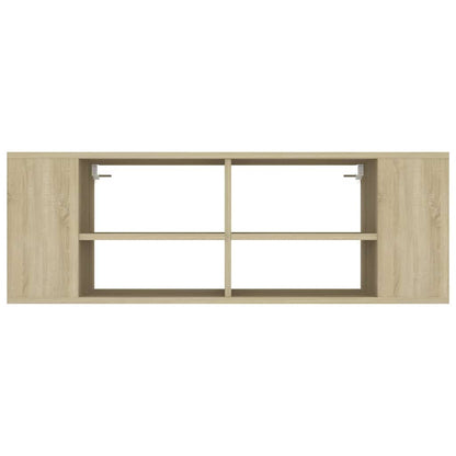 TV-Wandschrank Sonoma-Eiche 102x35x35 cm Holzwerkstoff