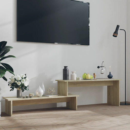 Meuble TV en chêne Sonoma 180x30x43 cm, matériau à base de bois