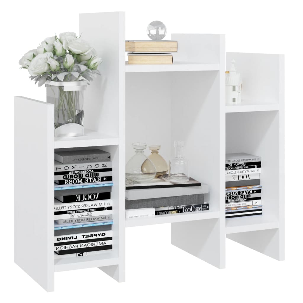 Shelving Cabinet White 60x26x60 cm Wood Material