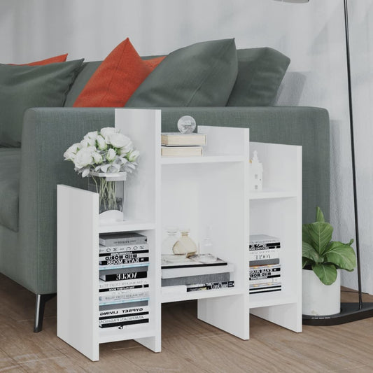 Shelving Cabinet White 60x26x60 cm Wood Material