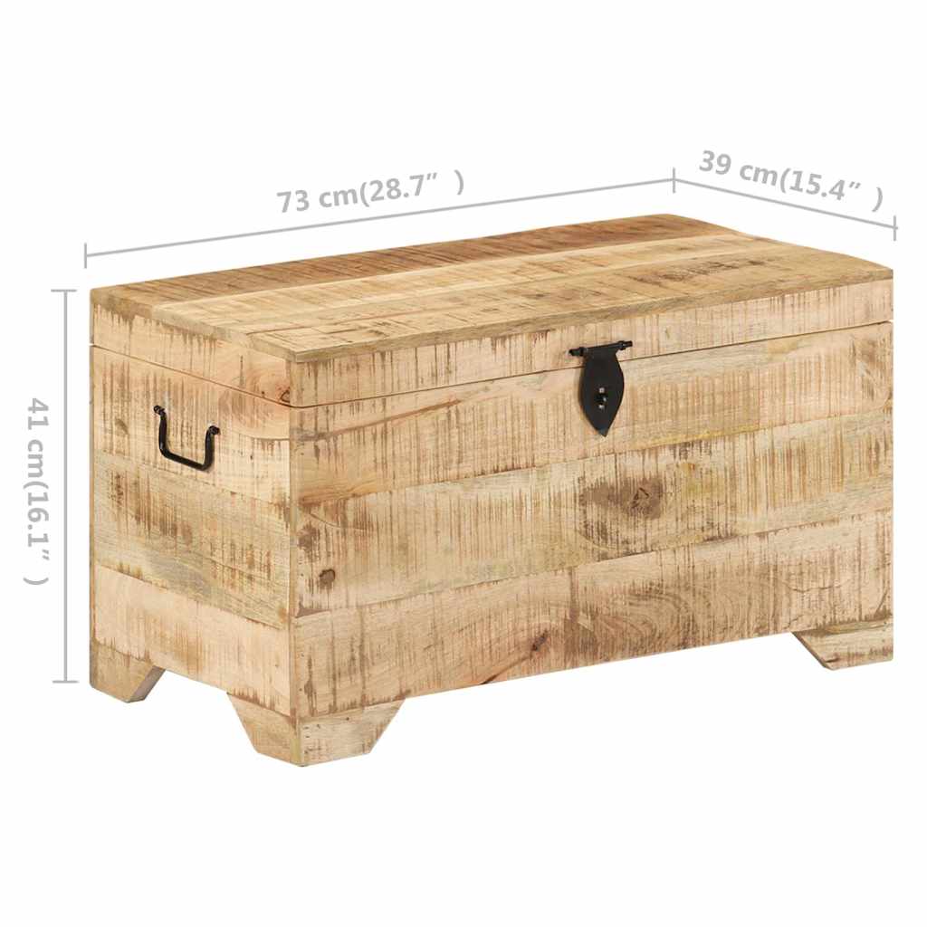 Truhe Massivholz Mango