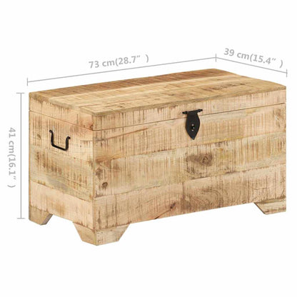 Truhe Massivholz Mango