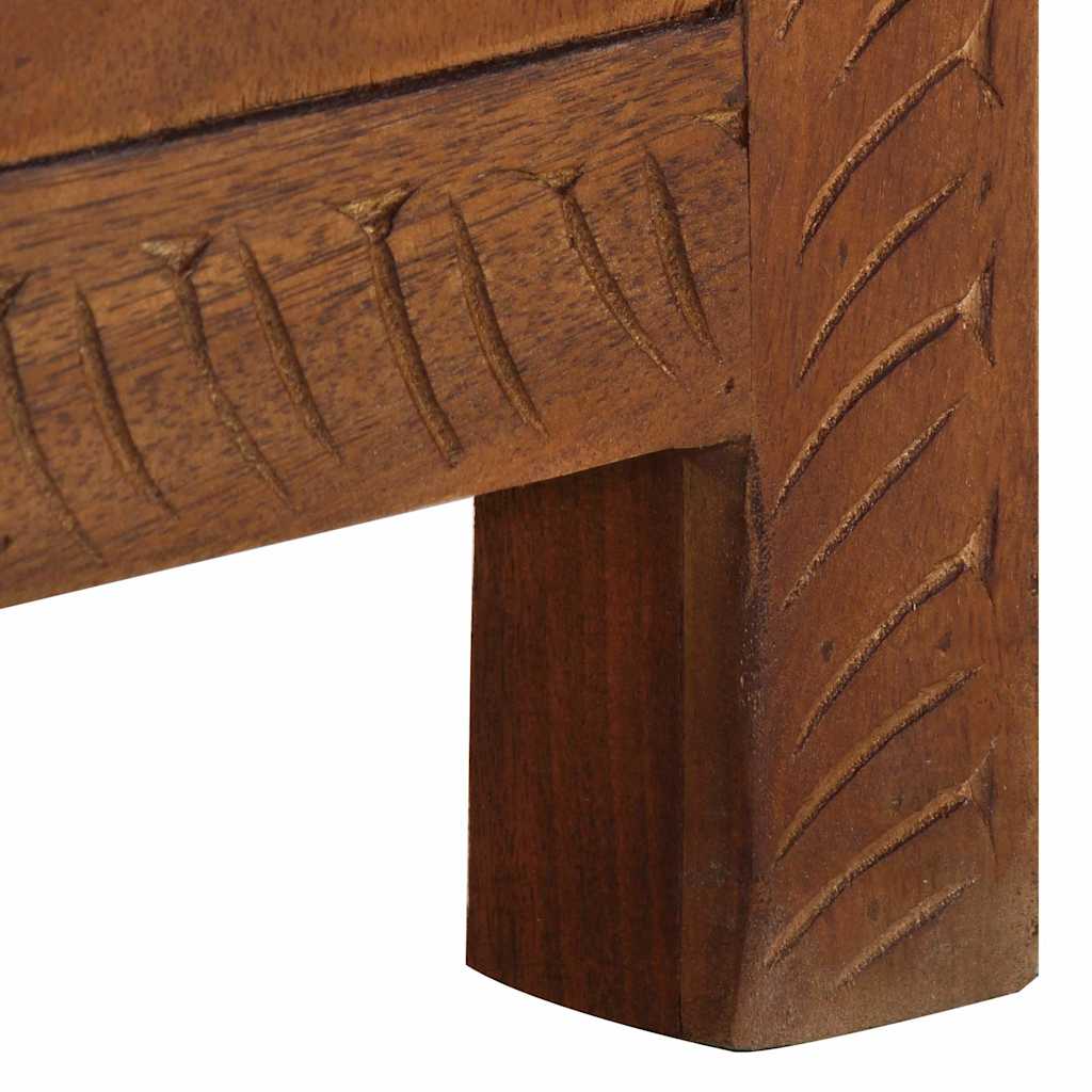Truhe 110x30x40 cm Massivholz Mango