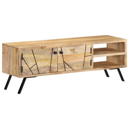 TV-Schrank 110x30x40 cm Mango Massivholz