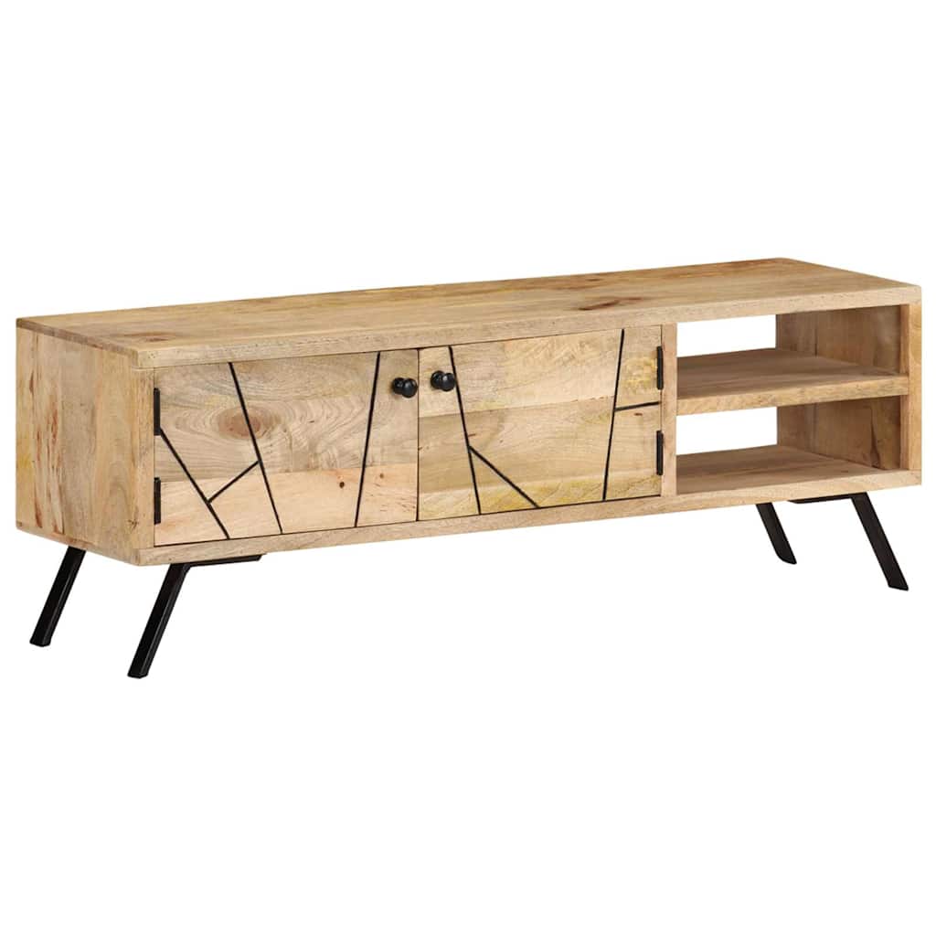 TV-Schrank 110x30x40 cm Mango Massivholz