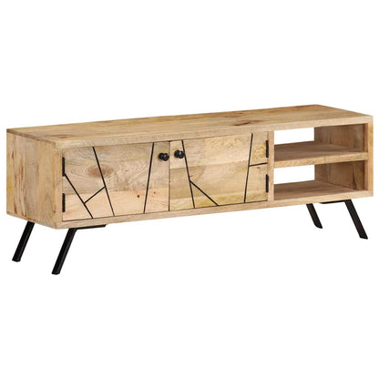 TV-Schrank 110x30x40 cm Mango Massivholz