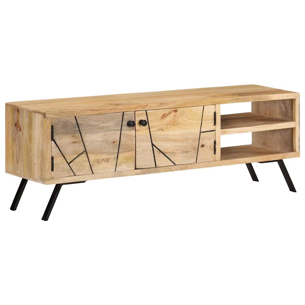 TV-Schrank 110x30x40 cm Mango Massivholz