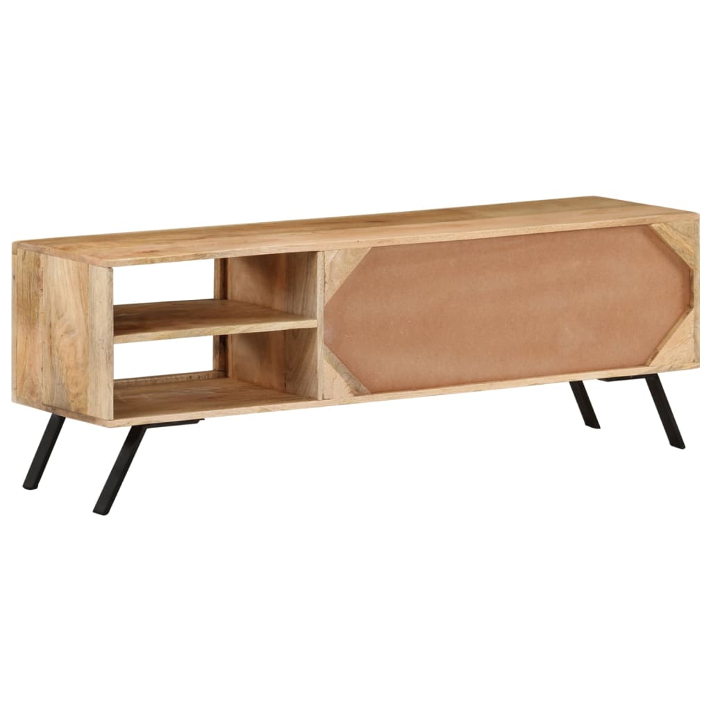 TV-Schrank 110x30x40 cm Mango Massivholz