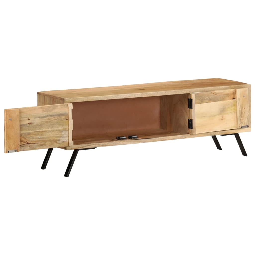 TV-Schrank 110x30x40 cm Mango Massivholz