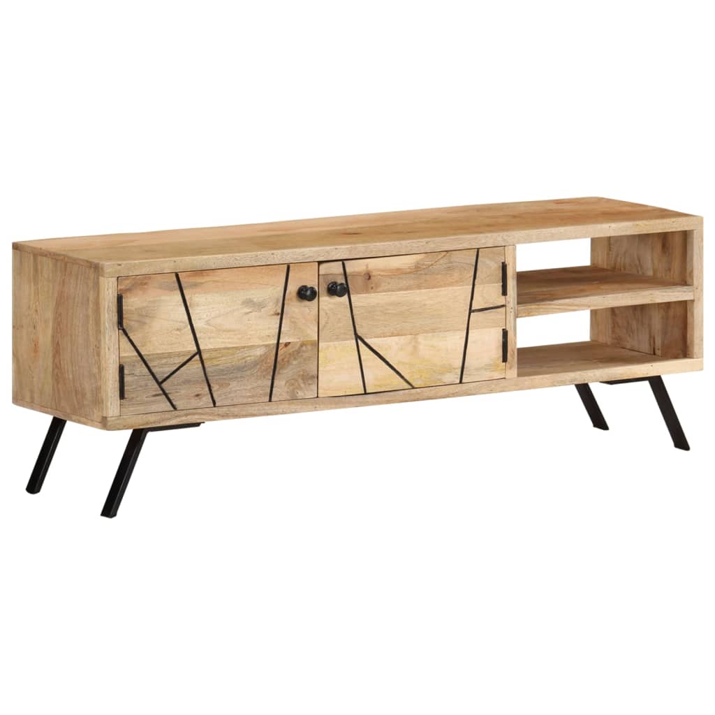 TV-Schrank 110x30x40 cm Mango Massivholz