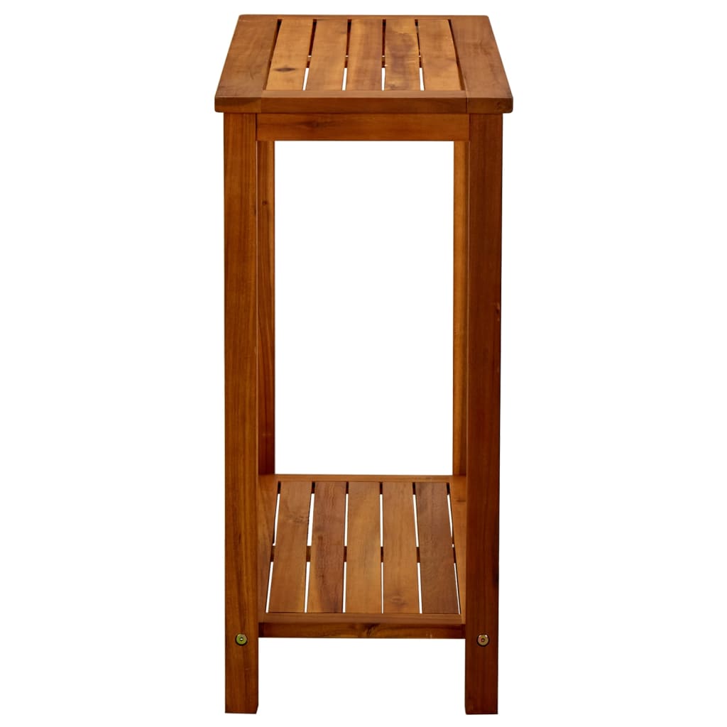 Garten-Konsolentisch 80x35x75 cm Massivholz Akazie