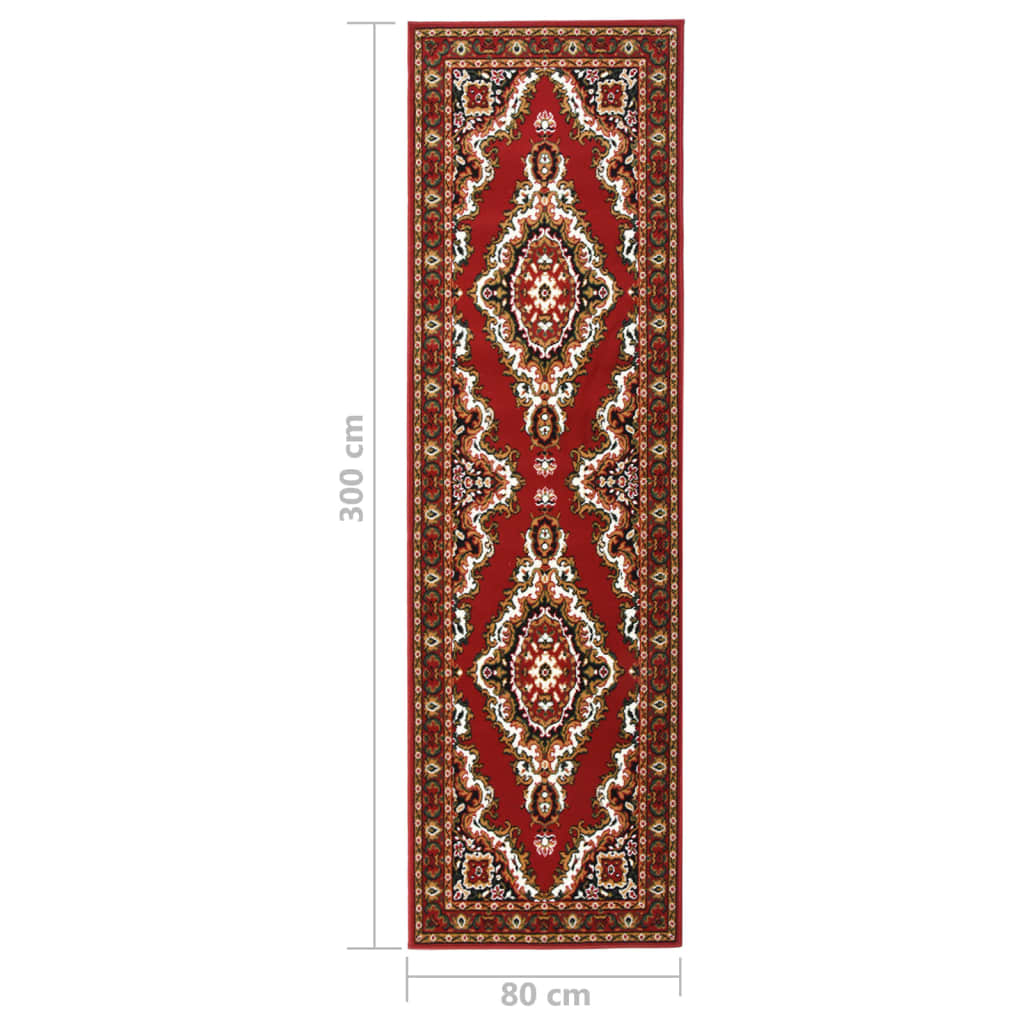 Teppichläufer BCF Orientalisch Rot 80x300 cm