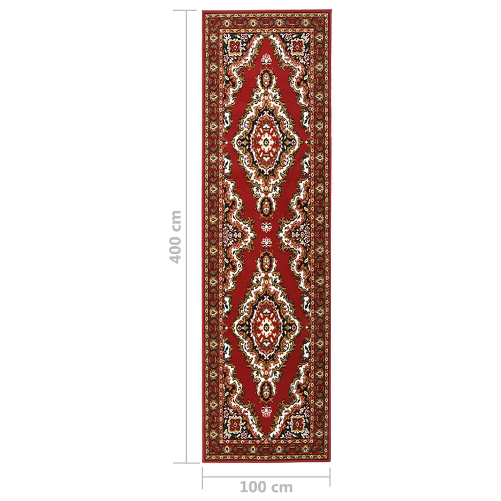 Teppichläufer BCF Orientalisch Rot 100x400 cm