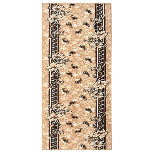 Teppichläufer BCF Beige 80x150 cm