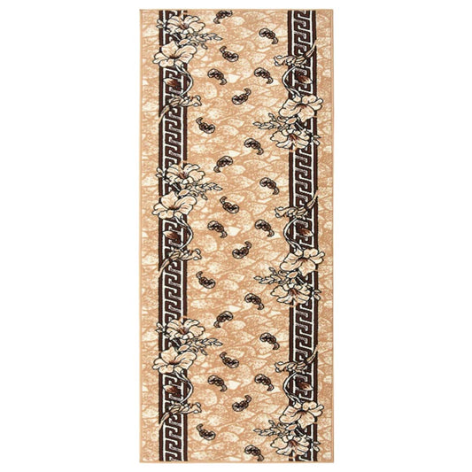Teppichläufer BCF Beige 100x300 cm