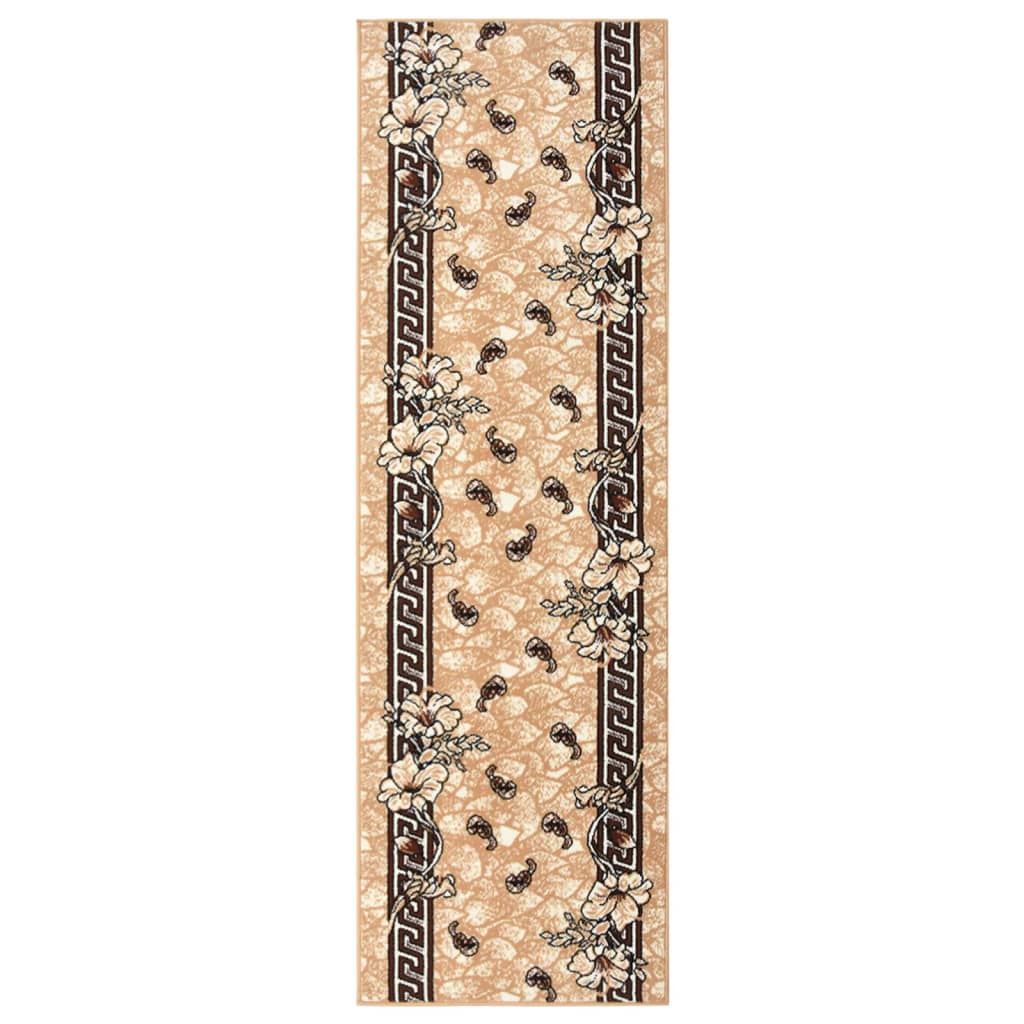 Teppichläufer BCF Beige 100x350 cm