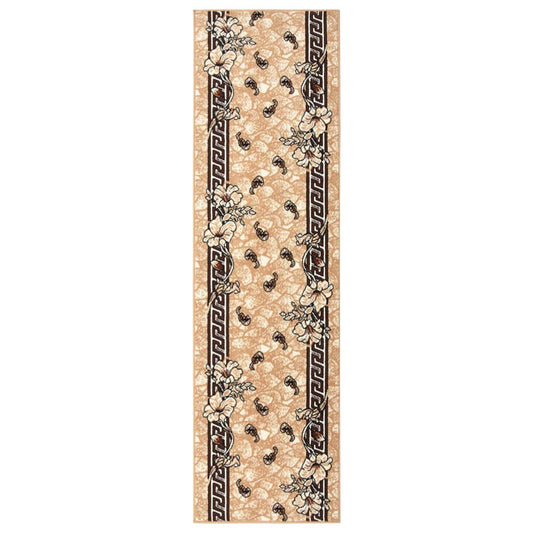Teppichläufer BCF Beige 100x400 cm