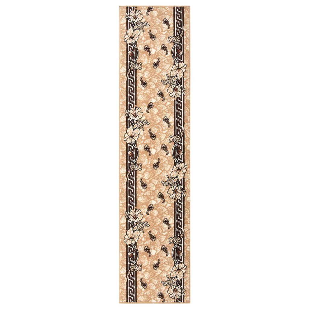 Teppichläufer BCF Beige 100x450 cm