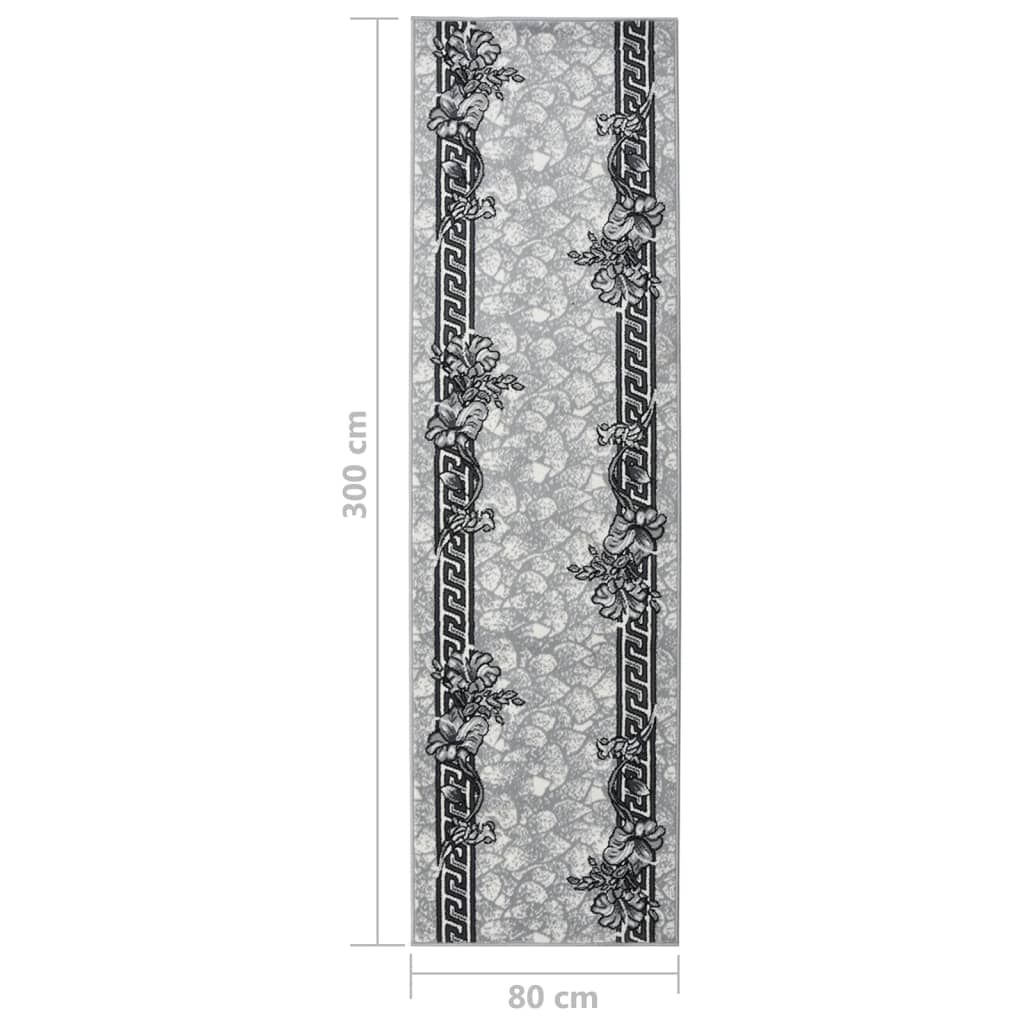 Teppichläufer BCF Grau 80x300 cm
