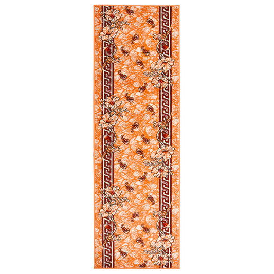 Teppichläufer BCF Terrakottarot 80x250 cm
