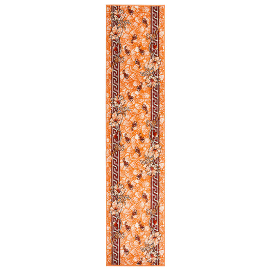 Teppichläufer BCF Terrakottarot 80x400 cm