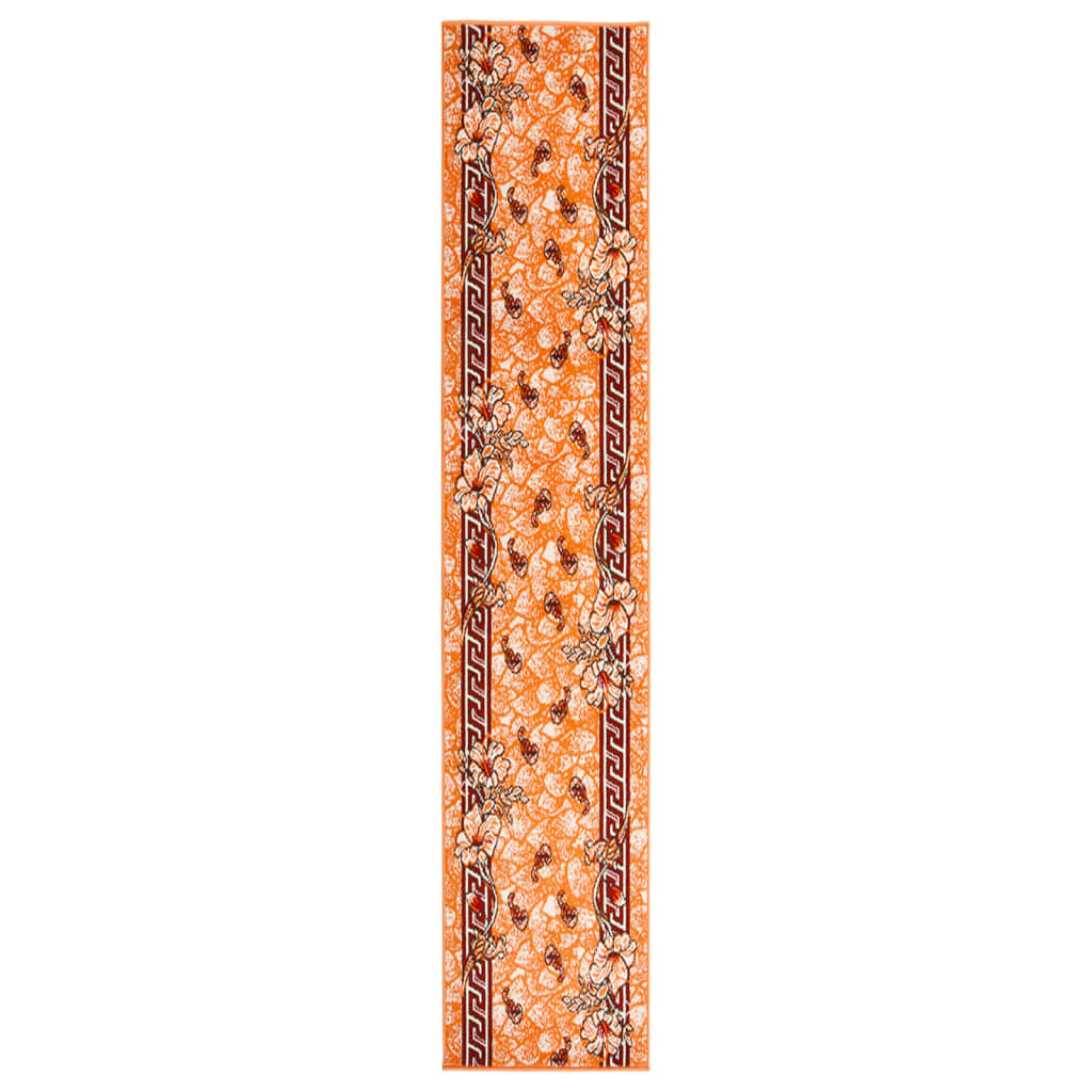 Teppichläufer BCF Terrakottarot 80x450 cm