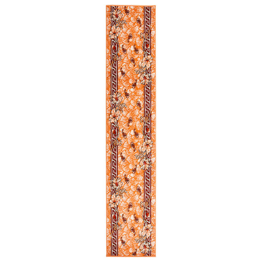 Teppichläufer BCF Terrakottarot 80x450 cm