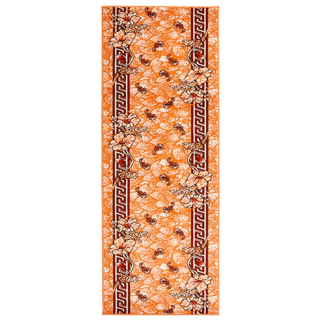 Teppichläufer BCF Terrakottarot 100x350 cm