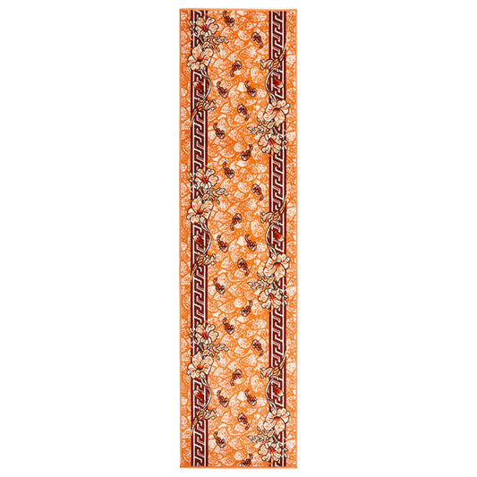 Teppichläufer BCF Terrakottarot 100x500 cm