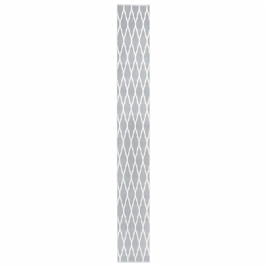 Teppichläufer BCF Grau und Weiß 60x500 cm