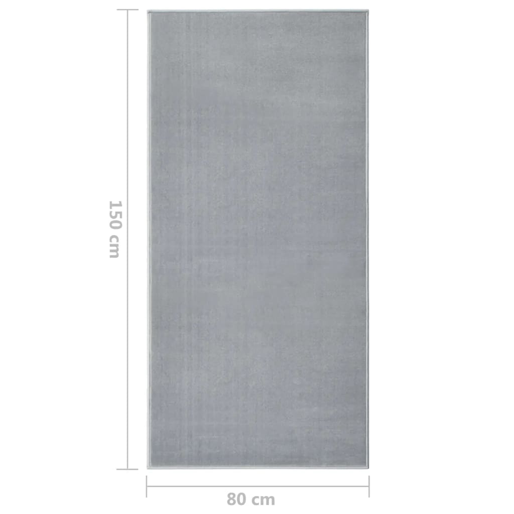 Teppichläufer BCF Grau 80x150 cm