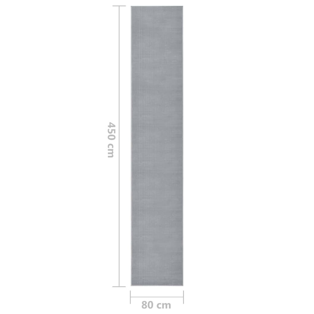 Teppichläufer BCF Grau 80x450 cm