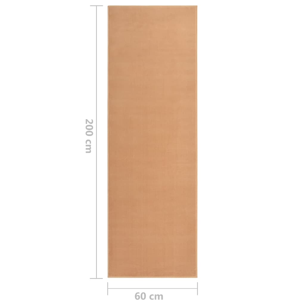 Teppichläufer BCF Beige 60x200 cm