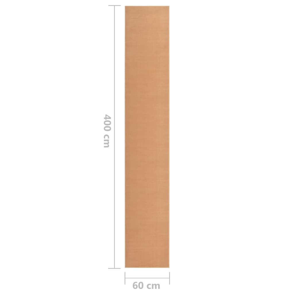 Teppichläufer BCF Beige 60x400 cm