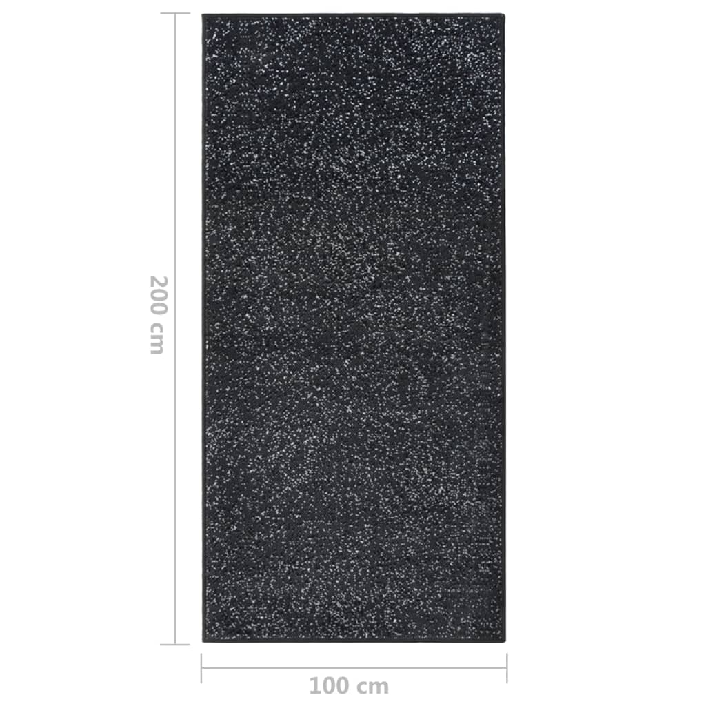 Teppichläufer BCF Anthrazit 100x200 cm