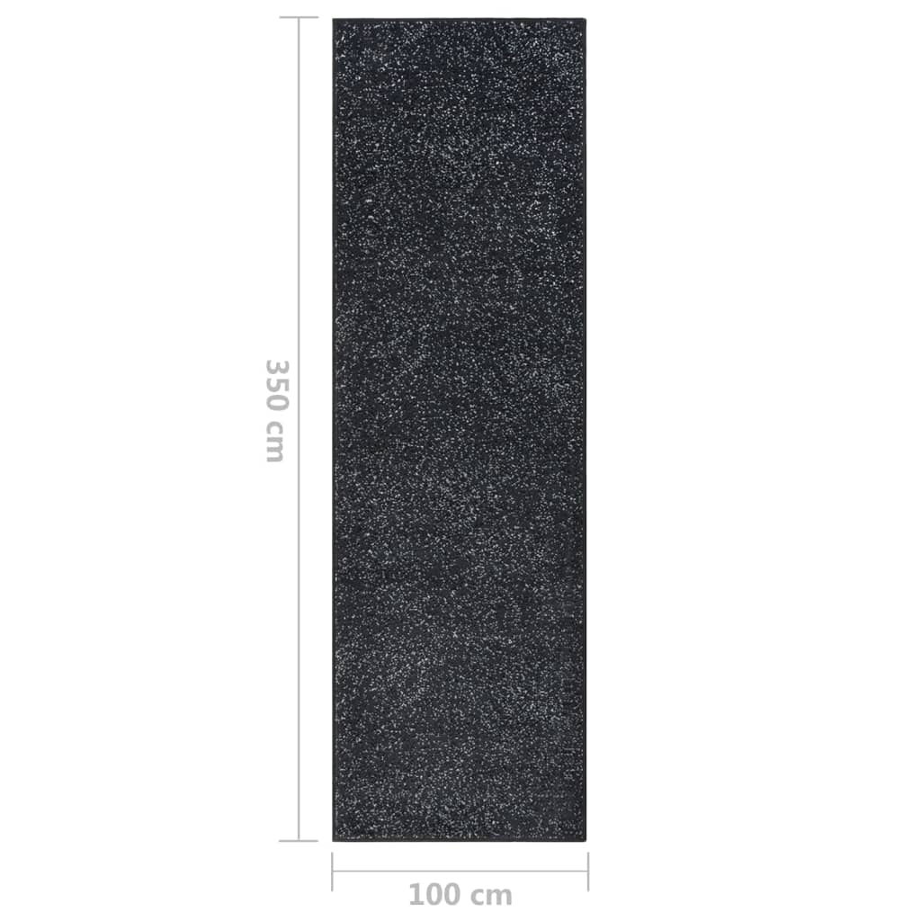 Teppichläufer BCF Anthrazit 100x350 cm