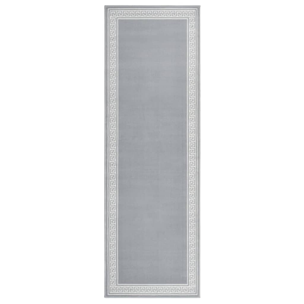 Teppichläufer BCF Grau mit Motiv 60x200 cm