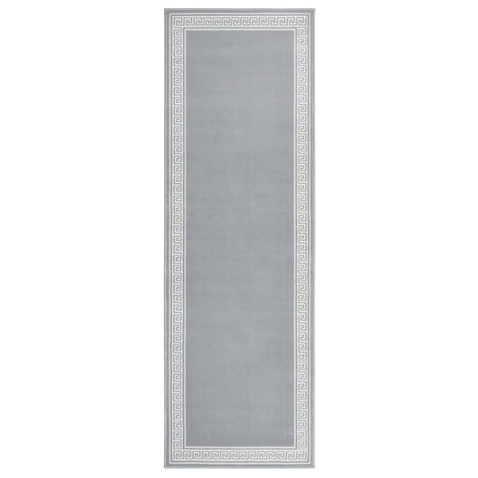 Teppichläufer BCF Grau mit Motiv 60x200 cm