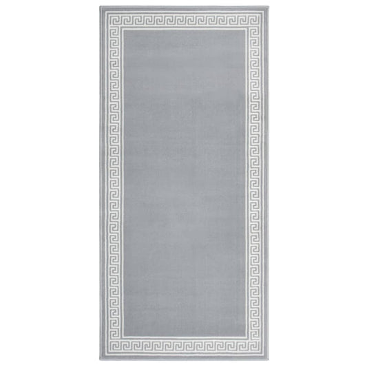 Teppichläufer BCF Grau mit Motiv 80x150 cm